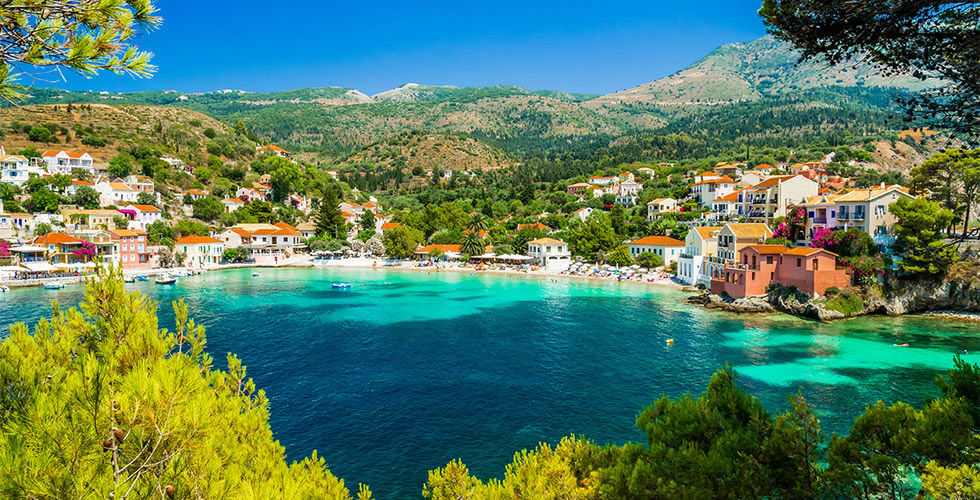 Assos Village, Kefalonia, Greece