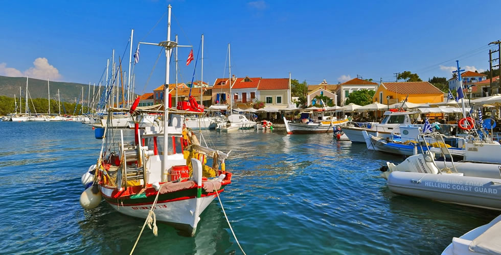 Fiscardo Village, Kefalonia, Greece