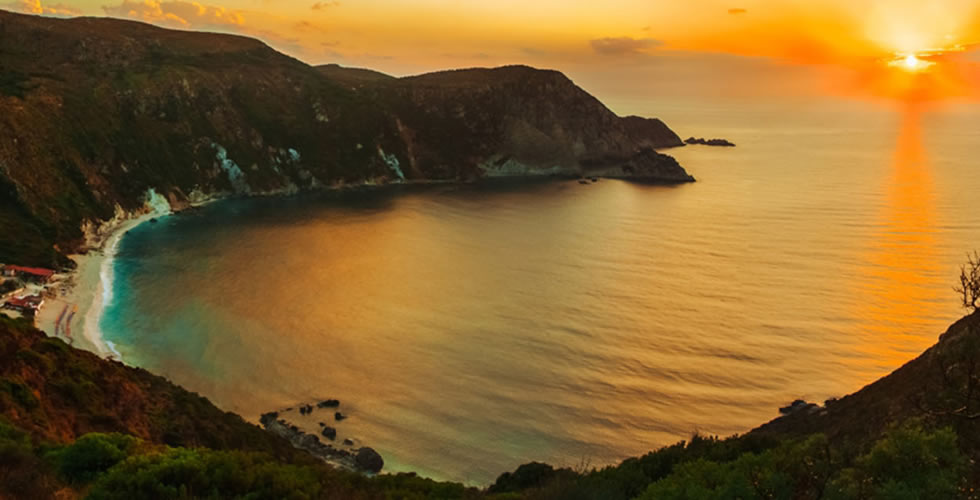 Petani Beach, Kefalonia, Greece